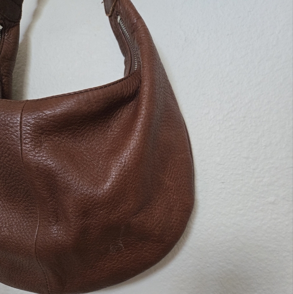 Banana Republic Leather Baguette Bag  With Fringe - Picture 6 of 12